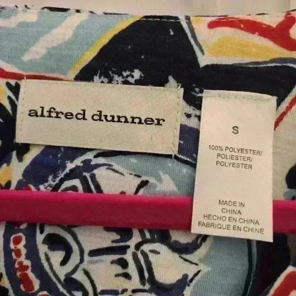 Alfred Dunner Paris Design Shirt,Size Small - Picture 5 of 5